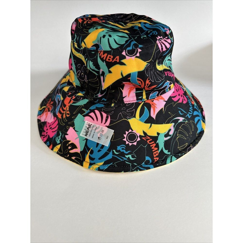 Zumba Fitness Tropical Print Bucket Hat